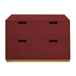 Snö A2 byrå, Brown red