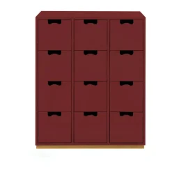 Snö B byrå, Brown red