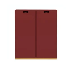 Snö E skåp, Brown red, dj. 30 cm