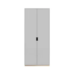 Snö F högskåp, light grey, björksockel, dj.30 cm