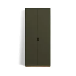 Snö F högskåp, taupe, eksockel, dj.30 cm