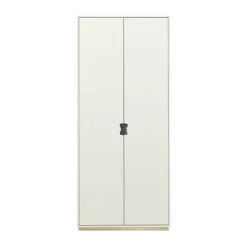 Snö F högskåp, white, björksockel, dj.42 cm
