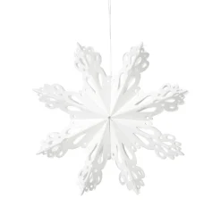 Snowflake juldekoration White, Ø15 cm