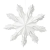 Snowflake juldekoration White, Ø30 cm