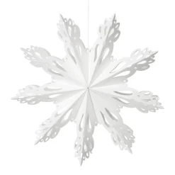 Snowflake juldekoration White, Ø30 cm