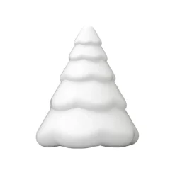 Snowy julgran 20 cm, White