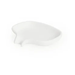 Soap Saver Flow tvålfat med avrinningspip small, Vit