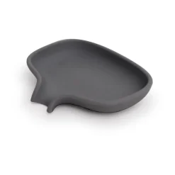 Soap Saver Flow tvålfat med avrinningspip small, Grafitgrå