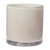 Solai hurricane ljuslykta, Taupe Warm Grey, Ø8 cm