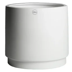 Solid kruka white, Stor Ø24 cm