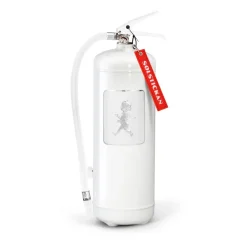 Solstickan brandsläckare 6 kg, Vit-silver