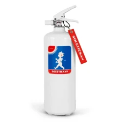 Solstickan brandsläckare 2 kg, Vit-original