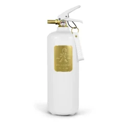 Solstickan brandsläckare 2 kg, Vit-guld