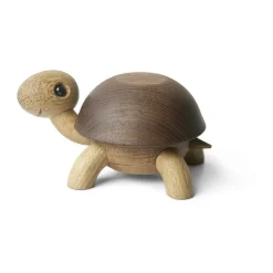 Speedy sköldpadda dekoration 4 cm, Ek-ask