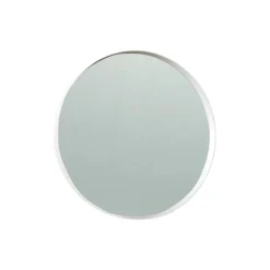 Spegel 9, vit, Ø60 cm