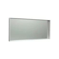 Spegel 6, vit lack ek