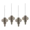 Spira julgranshänge 4-pack, Beige