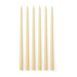 Spire ljus 38 cm 6-pack, Ivory
