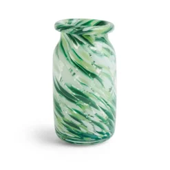 Splash Roll Neck vas S 20,5 cm, Green swirl