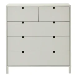 Square byrå 2+3 lådor, Sand