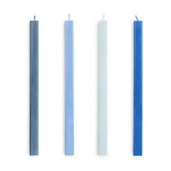 Square Candle ljus mix 4-pack, Blues