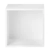 Stacked förvaringssystem med ryggskiva medium, White