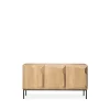 Stairs sideboard 3 dörrar, Ek 150x80x46 cm