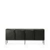 Stairs sideboard 4 dörrar, Svartbetsad ek 200x80x46 cm