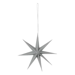 Star pappersstjärna Ø15 cm, Silver