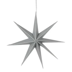 Star pappersstjärna Ø50 cm, Silver