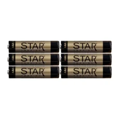Star Trading batteri 6-pack, AAA