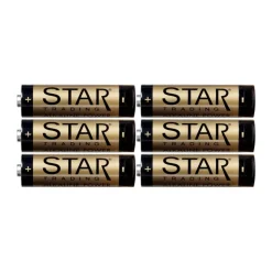 Star Trading batteri 6-pack, AA