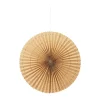 Stella rosette adventstjärna L Ø60 cm, Harvest gold-natural