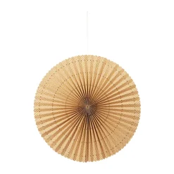 Stella rosette adventstjärna L Ø60 cm, Harvest gold-natural