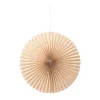 Stella rosette adventstjärna L Ø60 cm, Natural-pompeian red