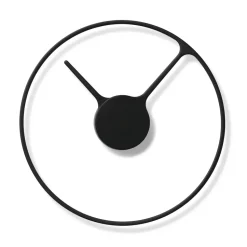 Stelton Time väggklocka Ø 30 cm, svart