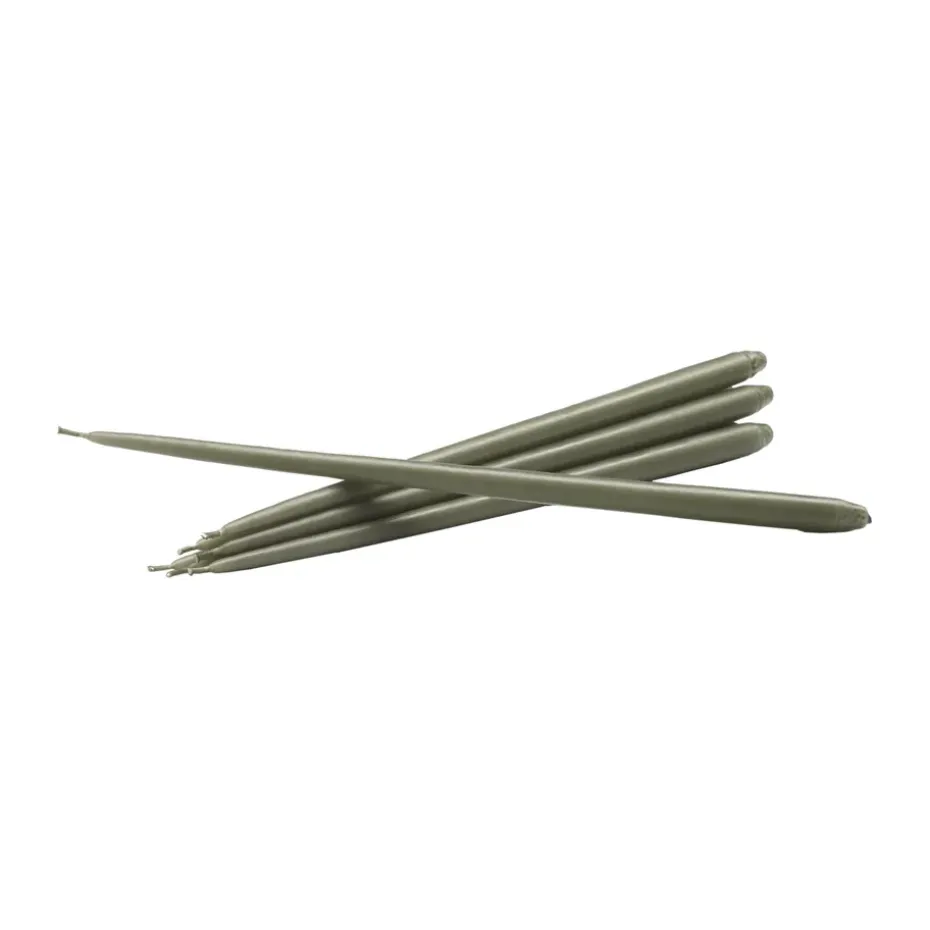 STOFF antikljus by ester & erik 6-pack, Dusty green