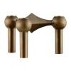 STOFF Nagel ljusstake, Bronzed brass