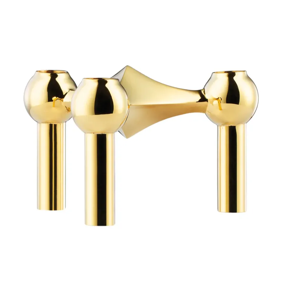 STOFF Nagel ljusstake, mässing