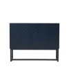 Story sideboard, midnattsblå, blått stativ