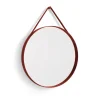 Strap Mirror spegel Ø70 cm, Red