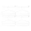 String galge 4-pack, Vit