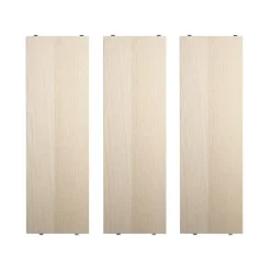 String hyllplan, ask, 58x20 cm, 3-pack