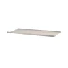 String hyllplan metall, beige, 78x30 cm, låg kant