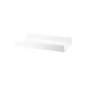 String hyllplan metall, vit, 58x30 cm, hög kant