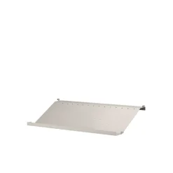 String skohylla metall, beige, 58x30 cm