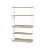 String väggavel, Beige, 50x30 cm, 2-pack
