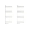 String väggavel, Beige, 75x30 cm, 2-pack