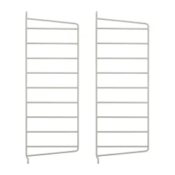 String väggavel, Beige, 50x20 cm, 2-pack