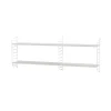 String väggavel, Vit, 50x20 cm, 2-pack